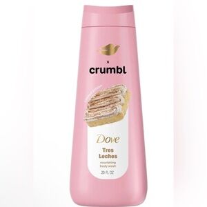 Dove x Crumbl Tres Leches Nourishing Body Wash - Pink